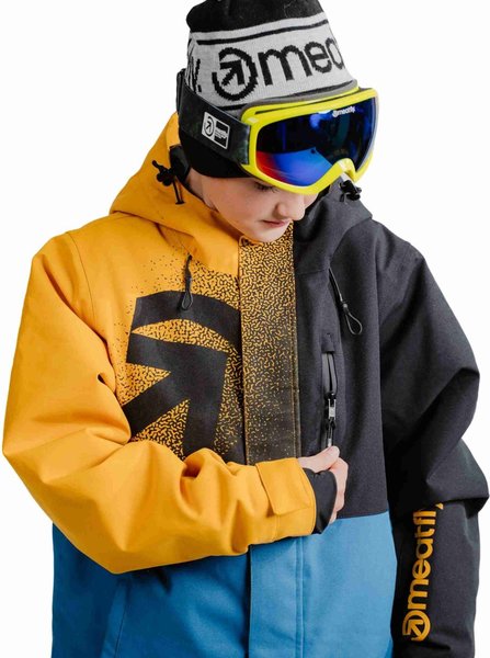Dětská SNB & SKI bunda Meatfly Bangito Sunflower/Blue 24/25