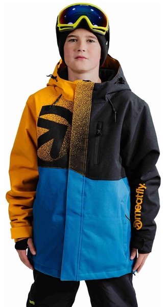 Dětská SNB & SKI bunda Meatfly Bangito Sunflower/Blue 24/25