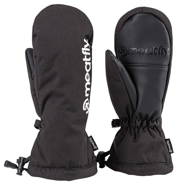 Dětské rukavice Meatfly Slayer Black 24/25