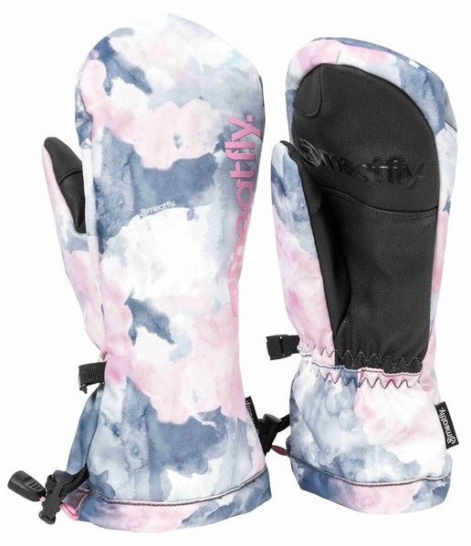 Dětské rukavice Meatfly Slayer Clouds Pink 24/25