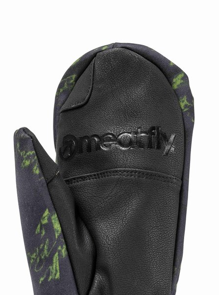 Dětské rukavice Meatfly Slayer Mossy Lime 24/25