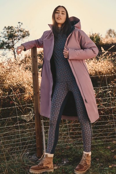 Dámské funkční triko se stojáčkem Rose Light Baselayer Half Zip 100% Merino 611363 Royal 24/25