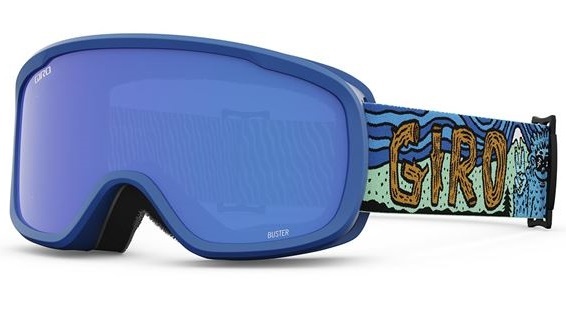 Dětské/juniorské brýle GIRO Buster Blue Shredy Yeti Grey Cobalt 7146291 24/25