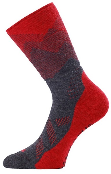 Lasting merino ponožky FWN-383 červené 25/26
