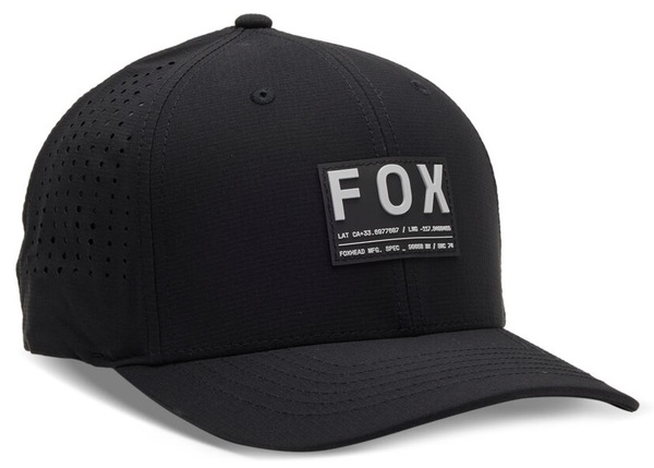 Kšiltovka Fox Non Stop Tech Flexfit Hat Black 31624-001 25/26