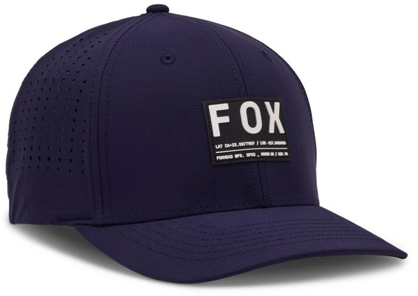 Kšiltovka Fox Non Stop Tech Flexfit Hat Midnight Blue 31624-329 25/26