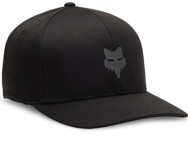 Kšiltovka Fox Head Tech Flexfit Hat Black Charcoal 31620-324 25/26