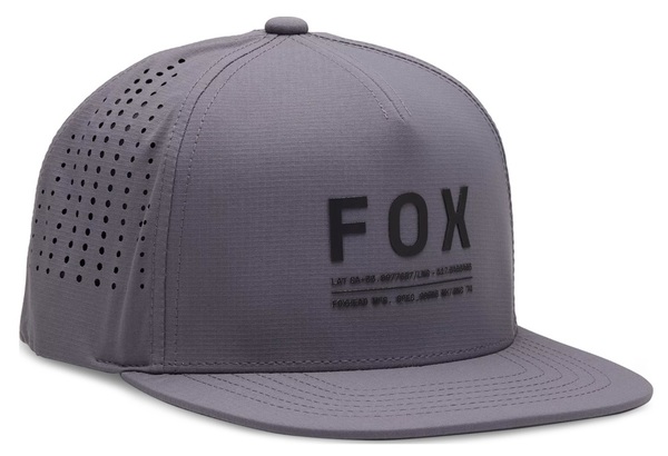 Kšiltovka Fox Non Stop Tech Snapback Hat Steel Grey 31642-172 25/26