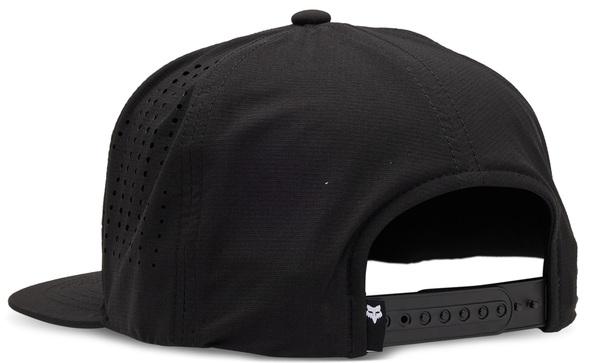 Kšiltovka Fox Non Stop Tech Snapback Hat Black 31642-001 25/26