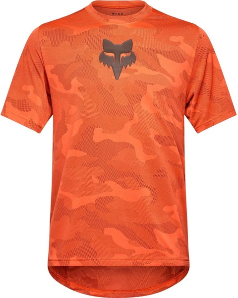 Pánský cyklo dres Fox Ranger Tru Dri Ss Jersey Blood Orange 32366-472 25/26