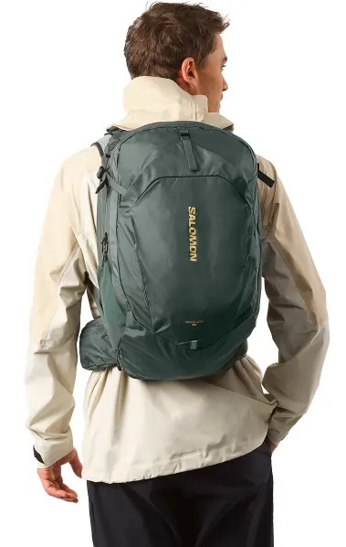 Sportovní Batoh Salomon Trailblazer 30 Urban Chic/Green Milieu LC2335900 25/26
