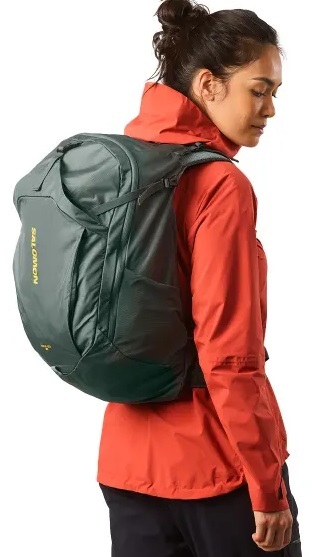 Sportovní Batoh Salomon Trailblazer 30 Urban Chic/Green Milieu LC2335900 25/26