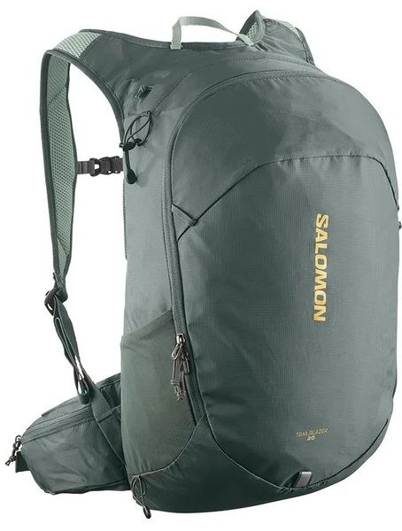 Sportovní batoh Salomon Trailblazer 20 LC2336000 Urban Chic/GREEN MILIEU 25/26