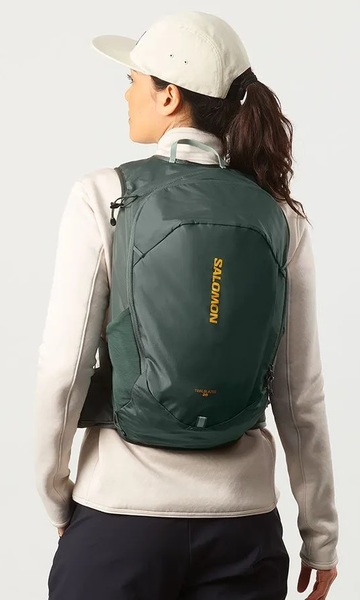 Sportovní batoh Salomon Trailblazer 20 LC2336000 Urban Chic/GREEN MILIEU 25/26