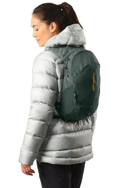 Sportovní batoh Salomon Trailblazer 10 LC2336100 Urban Chic/GREEN MILIEU 25/26