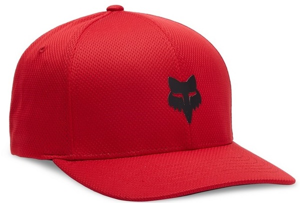 Kšiltovka Fox Head Tech Flexfit Hat Flame Red 31620-122 25/26