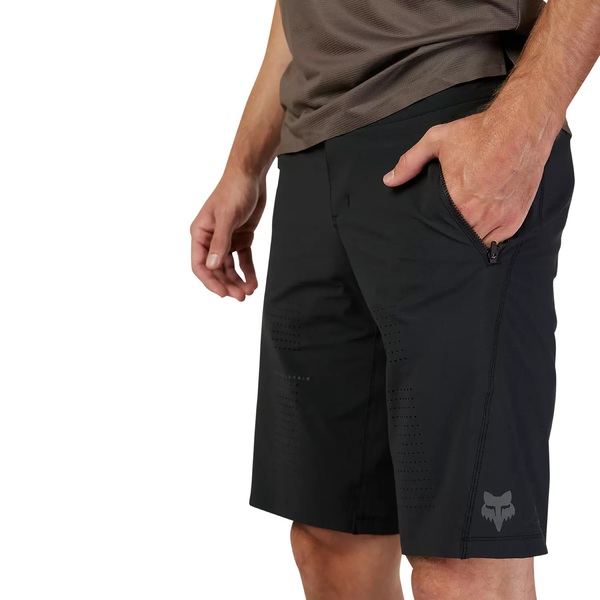 Cyklistické kraťasy/šortky FOX Flexair Short Black 31020-001 25/26