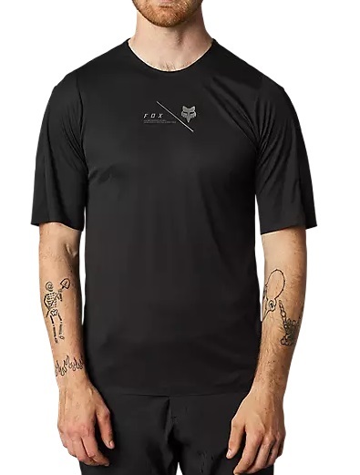 Cyklistický Dres FOX Flexair Pro SS Jersey Black 30900-001 25/26