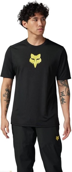 Cyklistický Dres Fox Ranger Ss Jersey Sg Black 32436-001 25/26