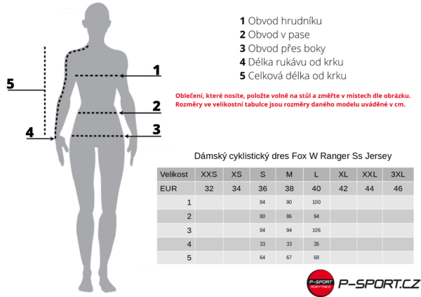 Dámský cyklistický dres Fox W Ranger Ss Jersey Foxhead Violet 32651-405 25/26