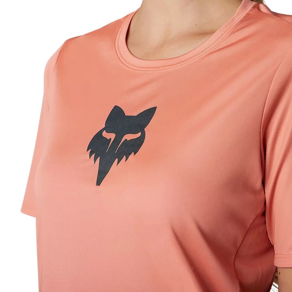 Dámský cyklo dres Fox W Ranger Tru Dri Ss Jersey Salmon 31115-232 25/26