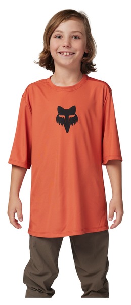 Dětský/Juniorský cyklistický dres FOX Yth Ranger SS Jersey Orange 32652-456 25/26