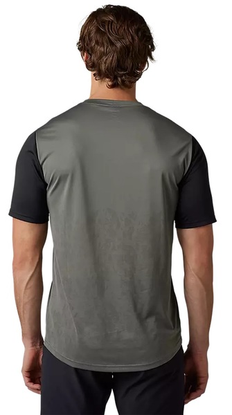 Pánský cyklo dres Fox Ranger Tru Dri Ss Jersey Pewter 30909-052 25/26