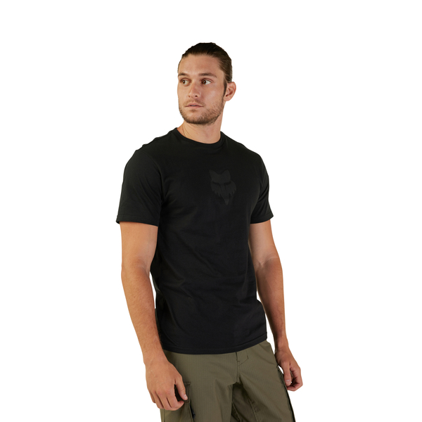 Triko Fox Head Ss Premium Tee Black/Black 31731-021 25/26