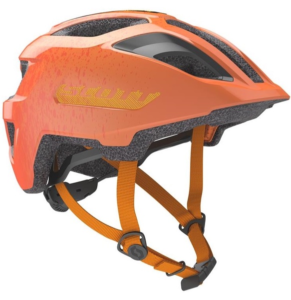 Dětská helma na kolo Scott Spunto Junior Fire Orange 275232 25/26