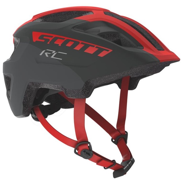 Dětská helma na kolo Scott Spunto Junior Grey/Red RC 275232 25/26