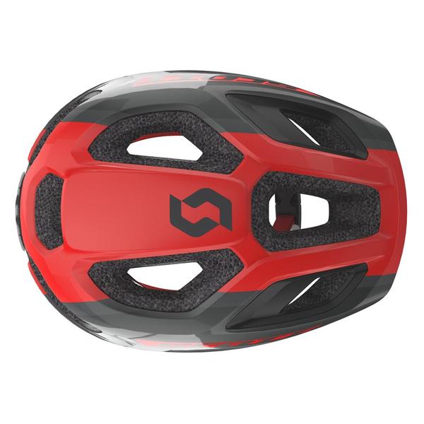 Dětská helma na kolo Scott Spunto Junior Grey/Red RC 275232 25/26