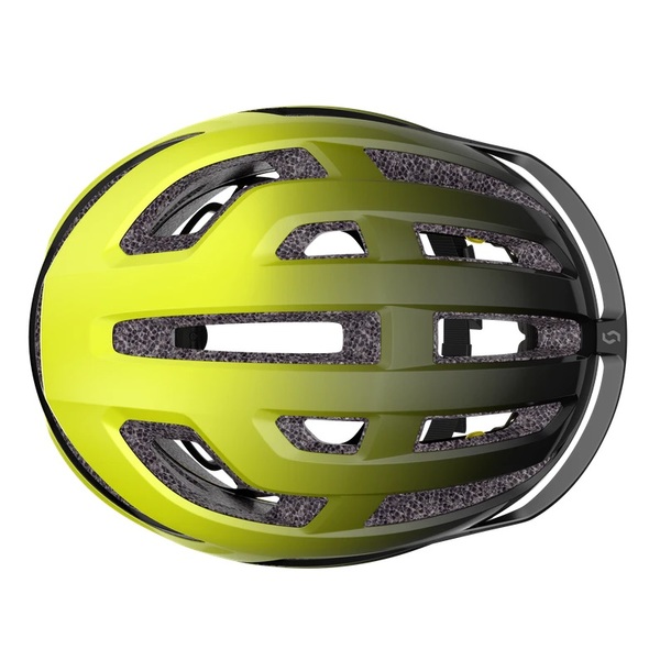 Helma na kolo SCOTT ARX Plus MIPS Black/Radium Yellow 288584 25/26