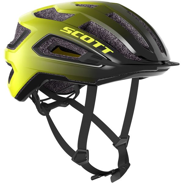 Helma na kolo SCOTT ARX Plus MIPS Black/Radium Yellow 288584 25/26