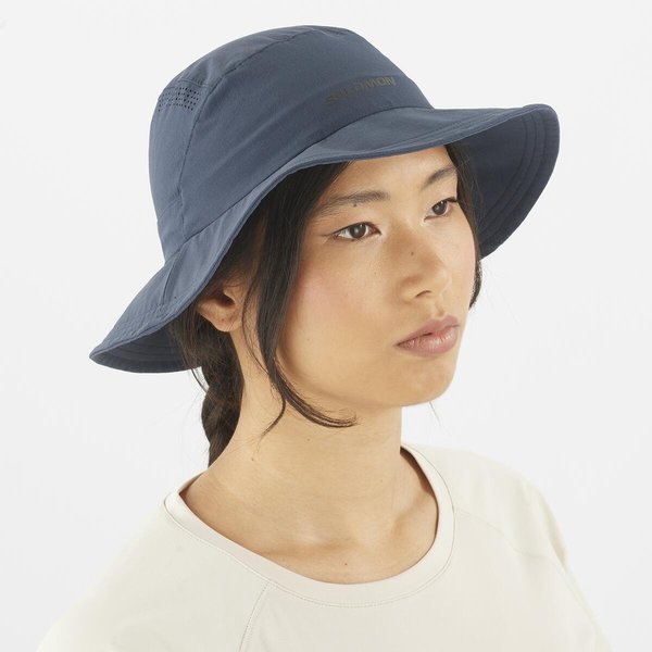 Klobouk Salomon Mountain Hat Blue Nights LC2480900 25/26