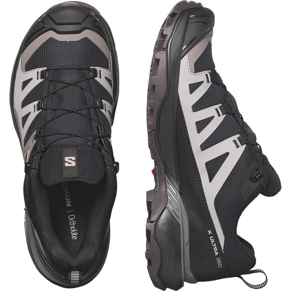 Trekové boty Salomon X ULTRA 360 GTX W Gore-Tex Black/plum kitten/shale L47449200 25/26