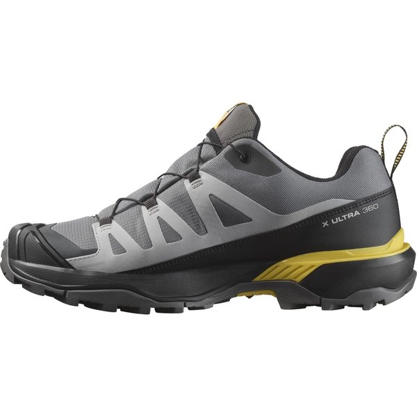 Trekové boty Salomon X ULTRA 360 GTX Gore-Tex Castlerock black/spicy mustard L47740300 25/26