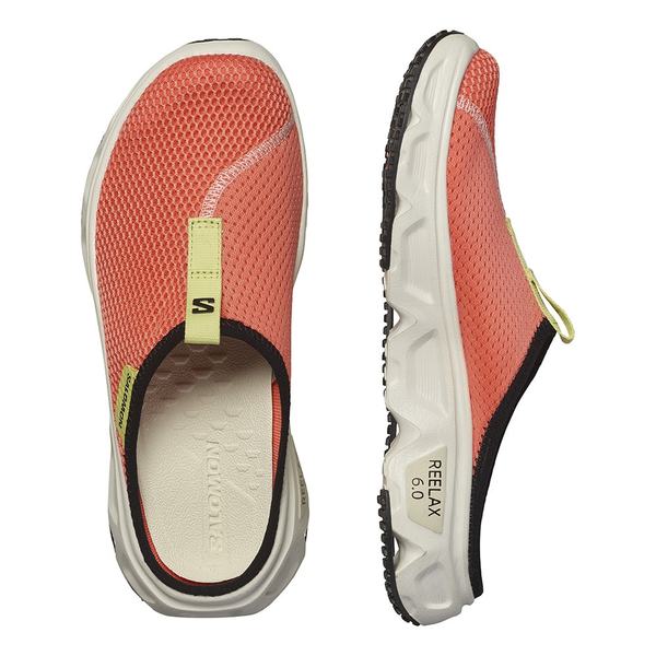 Dámské Pantofle Salomon REELAX SLIDE 6.0 W Fresh Salmon/Vanilla Ice/Sunny Lime L47469600 25/26