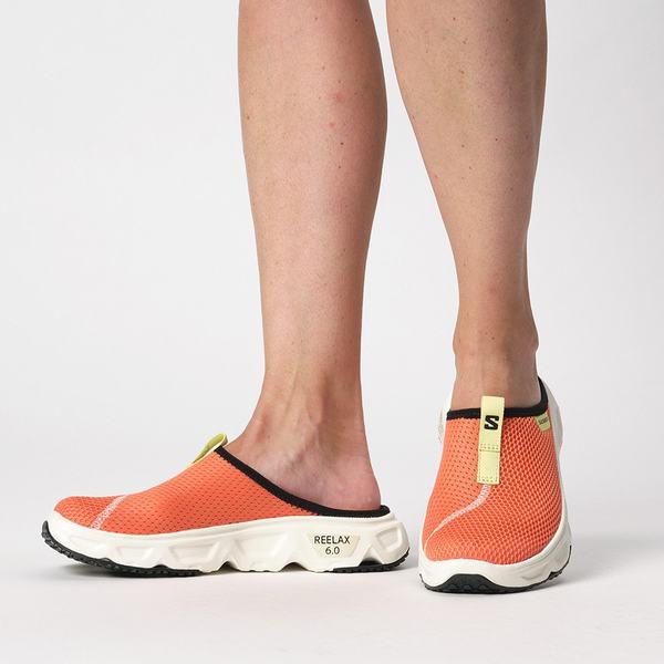 Dámské Pantofle Salomon REELAX SLIDE 6.0 W Fresh Salmon/Vanilla Ice/Sunny Lime L47469600 25/26