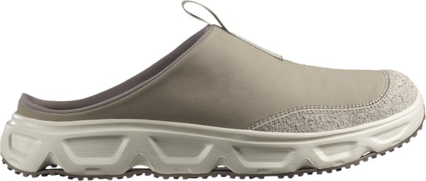 Pantofle Salomon Reelax Slide Ultra Vintage khaki/almond milk/falcon L47668100 25/26
