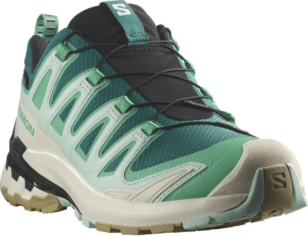 Boty Salomon XA PRO 3D V9 GTX Gote-tex W Deep lake/electric green/vanilla L47583700 25/26