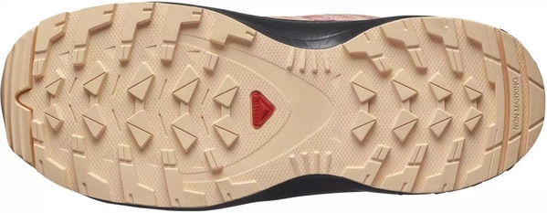 Dětské boty Salomon XA PRO V8 CSWP J Earth Red/Black/Almond Cream 416144 25/26