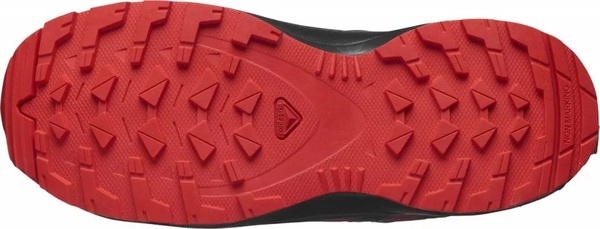 Dětské boty Salomon XA PRO V8 CSWP J Magnet/Black/Poppy Red L41613900 25/26