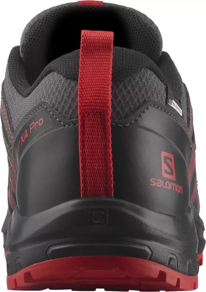 Dětské boty Salomon XA PRO V8 CSWP J Magnet/Black/Poppy Red L41613900 25/26