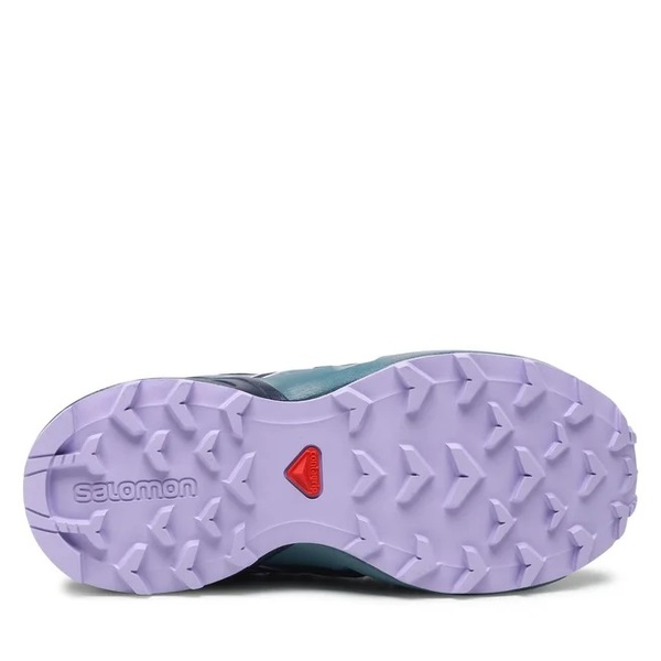 Dětské boty Salomon Speedcross CSWP J Grape Wine/Mallard Blue/Lavender L41447000 25/26