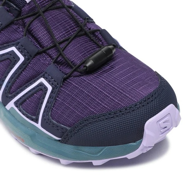 Dětské boty Salomon Speedcross CSWP J Grape Wine/Mallard Blue/Lavender L41447000 25/26