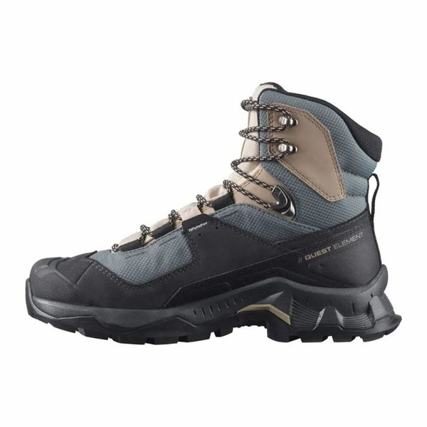 Dámské trekové boty Salomon Quest Element GTX Gore-tex W Ebony/Rainy Day/Stormy Weather L41457400 25/26