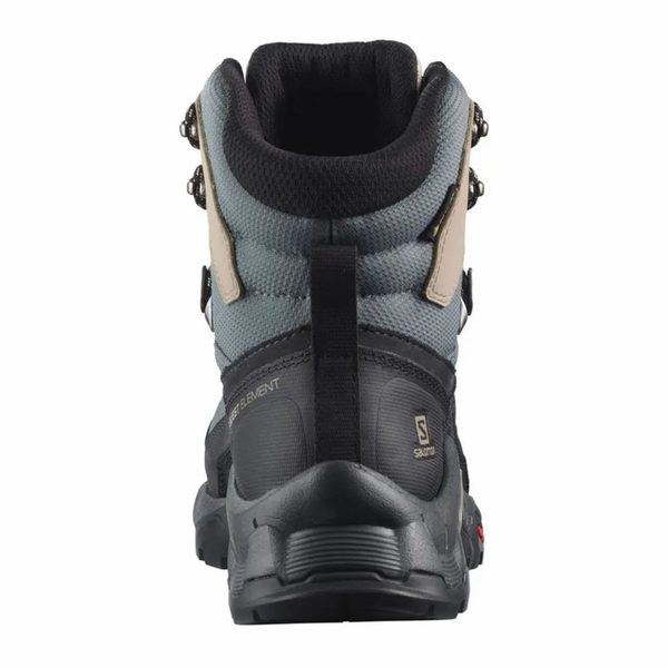 Dámské trekové boty Salomon Quest Element GTX Gore-tex W Ebony/Rainy Day/Stormy Weather L41457400 25/26