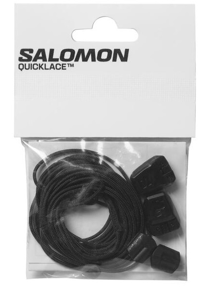 Tkaničky rychloutahovací Salomon Quicklace Kit Black 473797 25/26