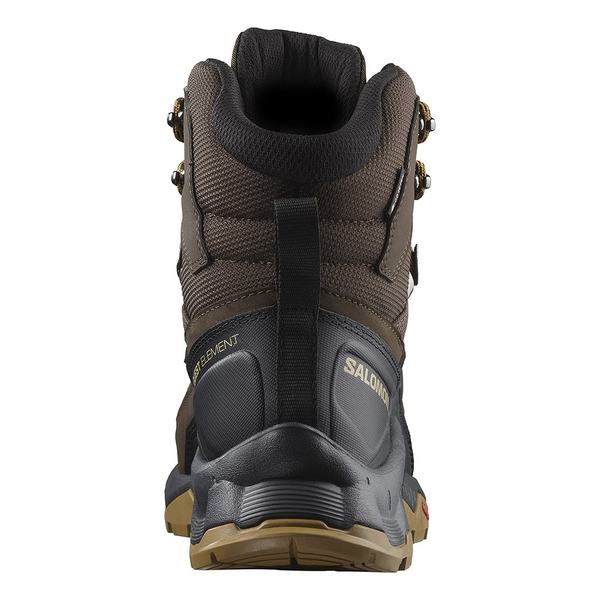 Pánské trekové boty Salomon Quest Element GTX Gore-tex Delicio Black/Dull Gold L47216100 25/26