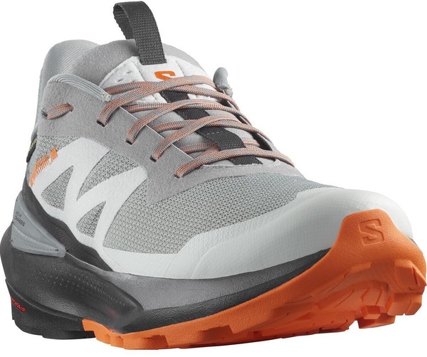 Trekové boty Salomon Elixir Activ GTX Gore-tex L47456200 Sharkskin/Phantom/Dragon Fire 25/26